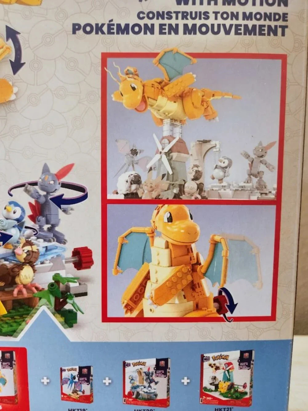 NEW Dragonite MEGA Pokémon Action Figure Building Toys Set LEGO COMPATIBLE 387 P